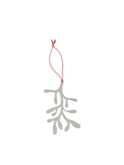 Metal Ornament 12 cm - Silver