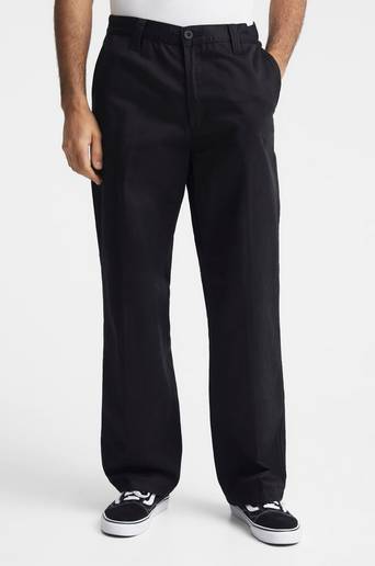 Dr.Denim Byxor Omar Crease Pants Svart