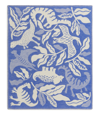 Klippan Cotton Blanket - Turquoise