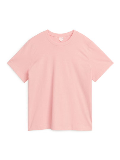 Crew-Neck T-shirt - Orange