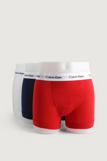 Calvin Klein Kalsonger Cotton Stretch Trunk 3-pack Multi