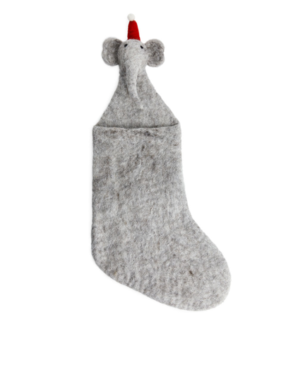 Afroart Gift Stocking - Grey