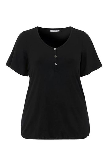 Zhenzi Trikåtopp Enns Svart
