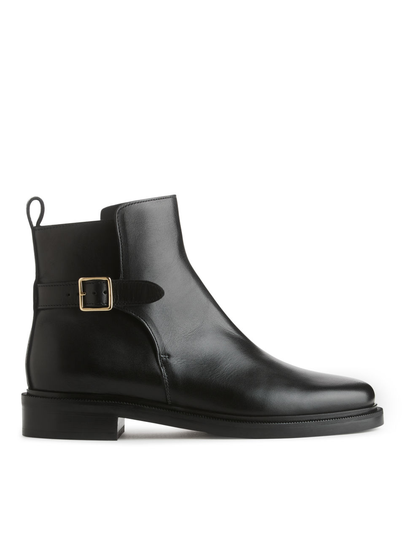 Leather Boots - Black