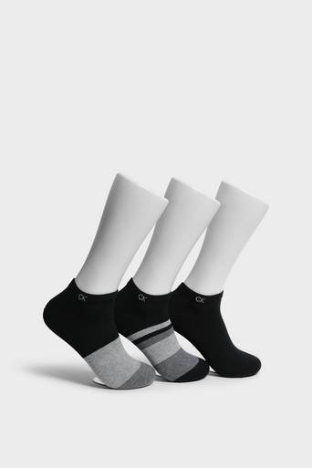 Calvin Klein Underwear Ankelstrumpa Men Sneaker 3-pack Sustainable Svart