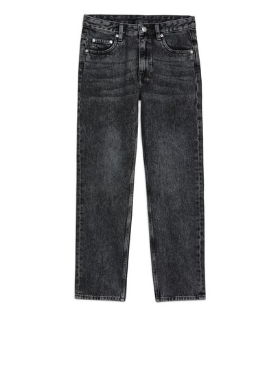REGULAR Cropped Jeans - Black