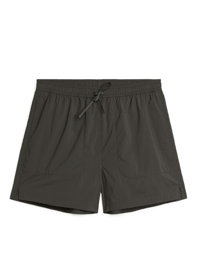 Active Stretch Shorts - Beige