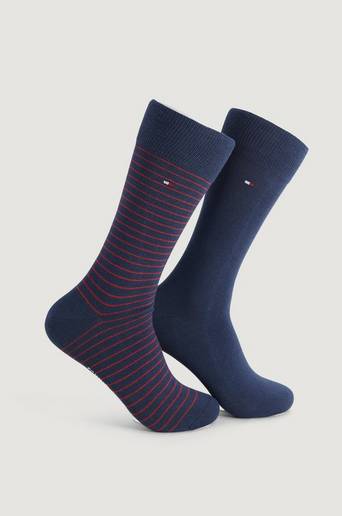 Tommy Hilfiger 2-Pack TH Men Small Sock 2P Röd