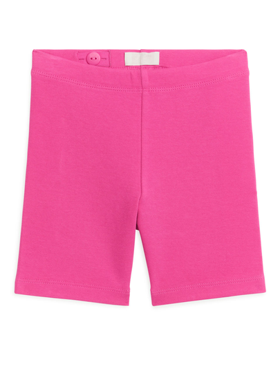 Jersey Bicycle Shorts - Pink