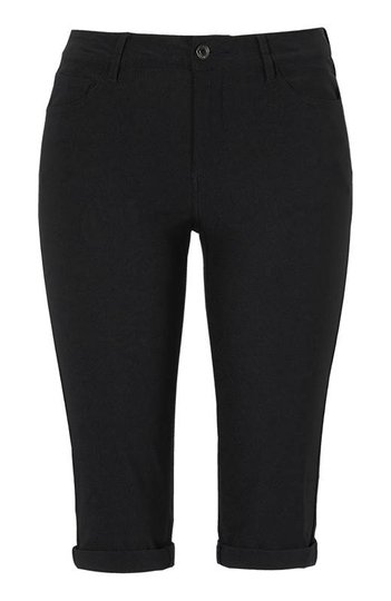 Freequent Långa bengalinshorts Amie Svart
