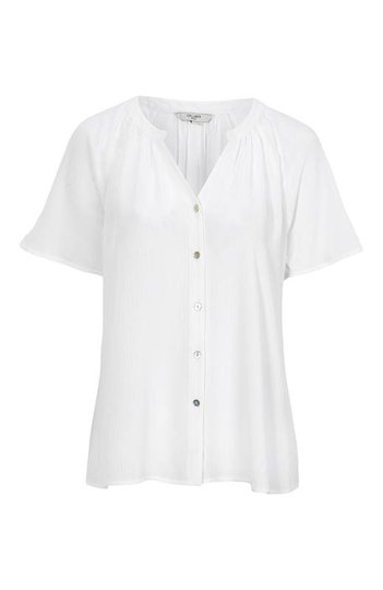 Cellbes Blus i crepe Vit