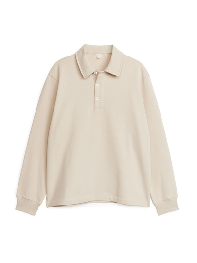 Heavyweight Rugby Shirt - Beige