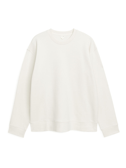 Relaxed Terry Sweatshirt - Grey