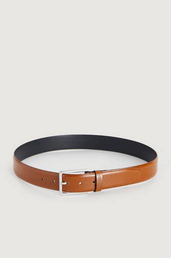 Calvin Klein Bälte 3,5CM Bombed Belt Brun