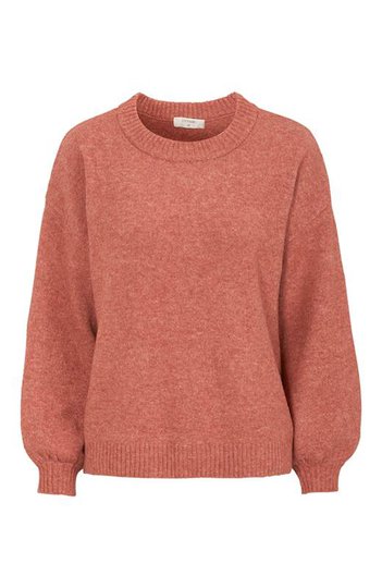Cream Tröja Angha Rostmelange
