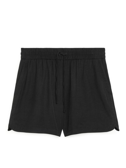 Twill Shorts - Black