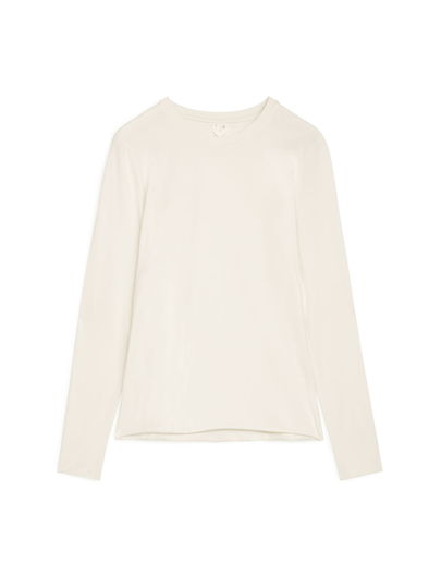 Modal Blend Long Sleeve - Beige