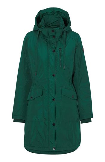 Cellbes Varmfodrad parkas Mörkgrön