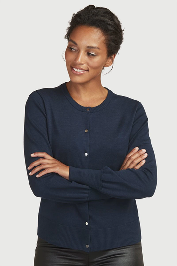 Stickad cardigan