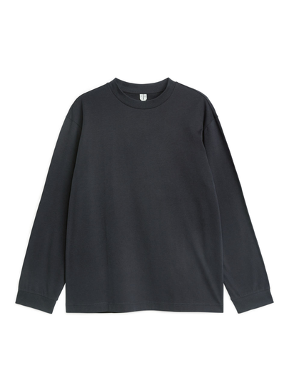 Lightweight Long-Sleeved T-Shirt - Black