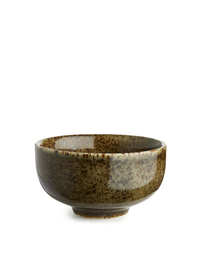 Small Stoneware Bowl 8 cm - Beige