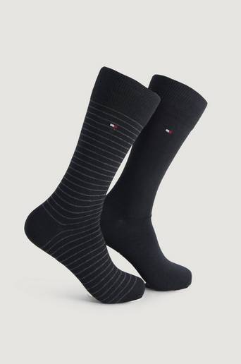 Tommy Hilfiger 2-Pack TH Men Small Sock 2P Svart