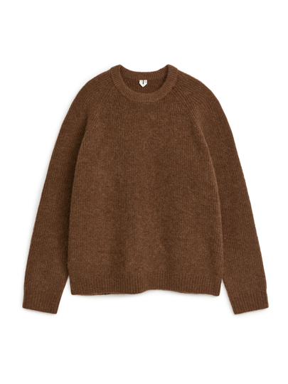 Wool Alpaca Jumper - Beige