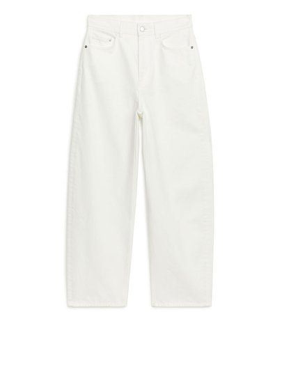BARREL LEG Jeans - White
