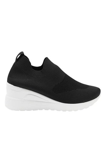 Duffy Stickade sneakers Svart