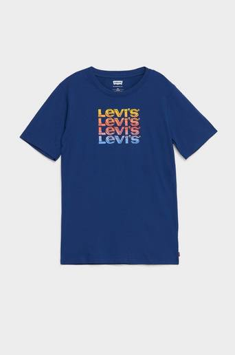 Levi's T-Shirt LVB Short Sleeve Graphic Tee S Blå