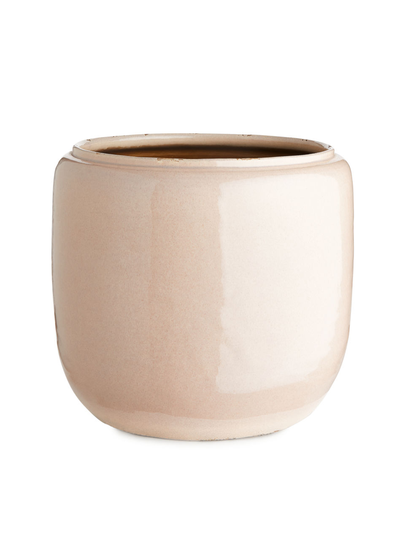 Serax Glazed Flower Pot 21 cm - Pink