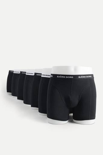 Björn Borg Kalsonger Shorts Solid 7p Svart