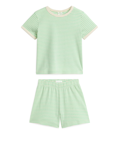 Short Jersey Pyjama Set - Green