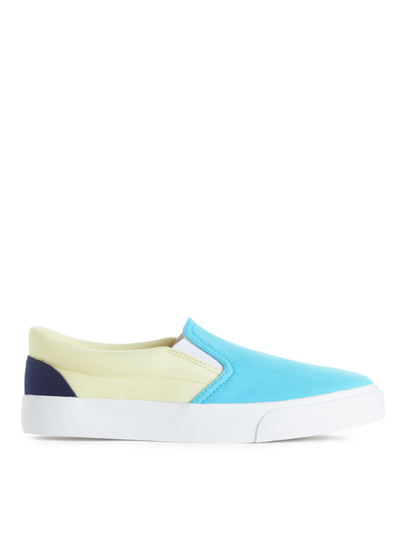 Slip-On Trainers - Turquoise