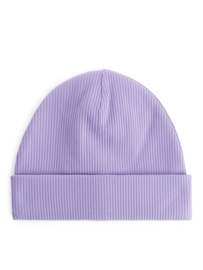 Jersey Beanie - Purple