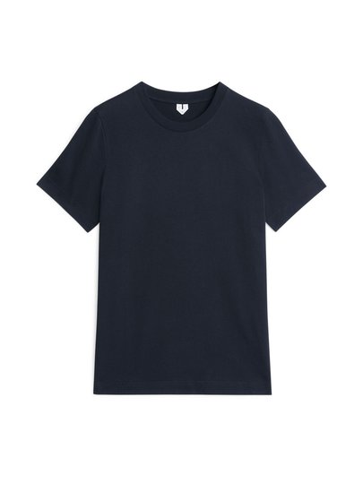 Crew-Neck T-shirt - Blue