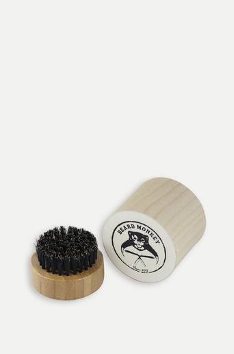 Beard Monkey Hårvård Beard Brush Grå
