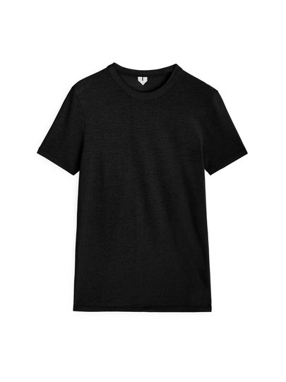 Ice Crepe T-Shirt - Black