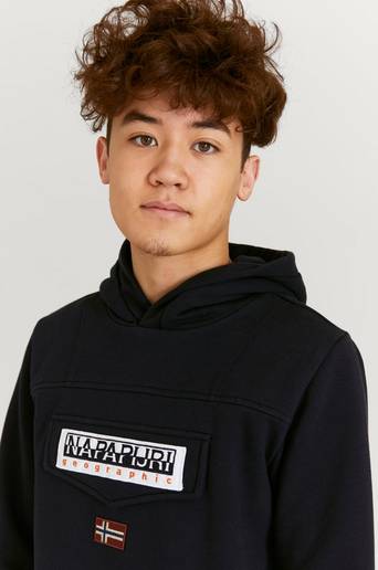 Napapijri Hoodie K Burgee W 1 Blå