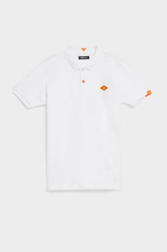 Replay Piké Polo Vit