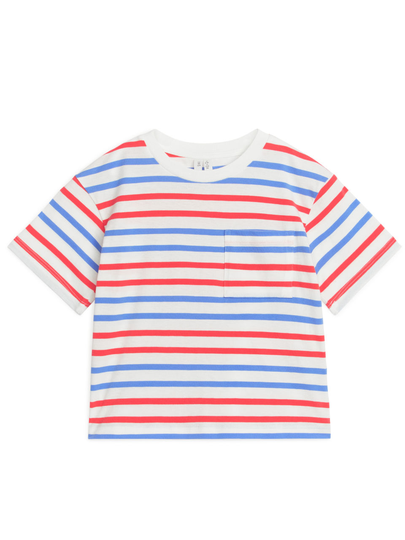 Pocket-Detail T-Shirt - White