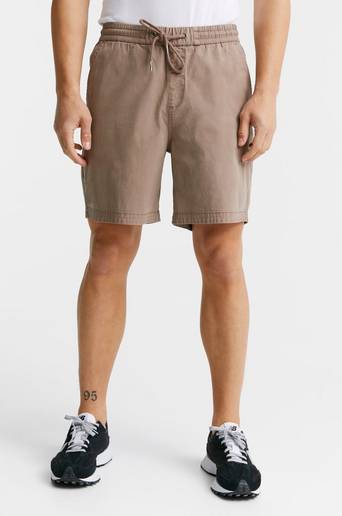 Studio Total Shorts Drawstring Twill Shorts Beige