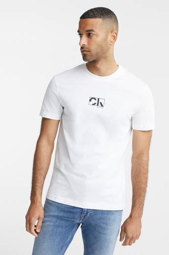 Calvin Klein T-Shirt Graphic Logo T-Shirt Vit