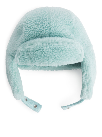 Pile Lined Cap - Turquoise
