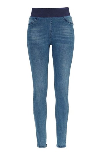 Freequent Jeggings Shantal Blå