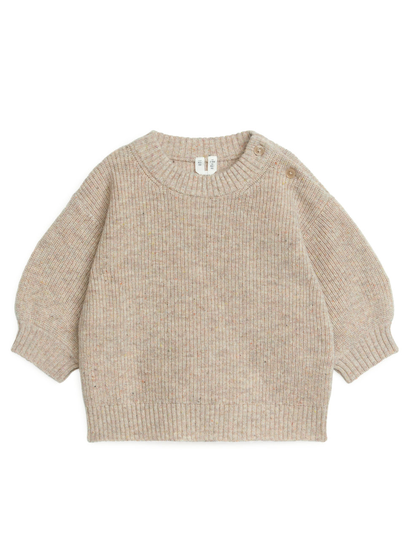 Wool Jumper - Beige