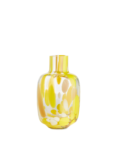 Confetti Vase 9 cm - Yellow