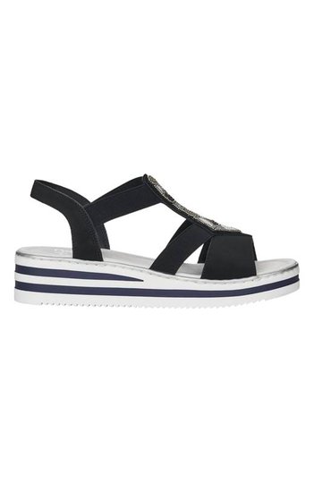 Rieker Sandal Svart