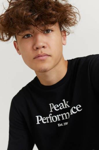 Peak Performance Långärmad T-Shirt Jr Original LS Svart