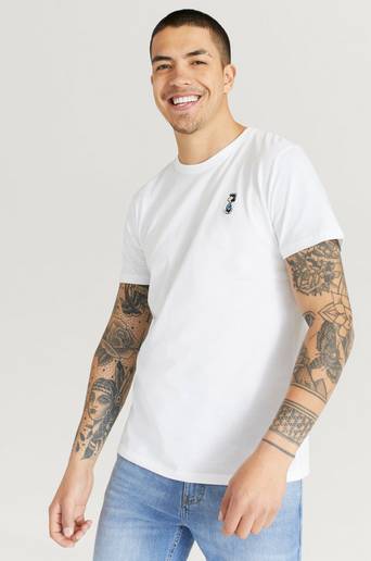 Dedicated T-Shirt Stockholm Lucy White Vit